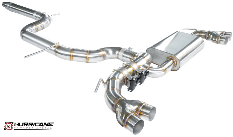 LIGNE D'ECHAPPEMENT DUPLEX APRÈS FAP HURRICANE - Cupra Leon 2020+ TSI 221kW