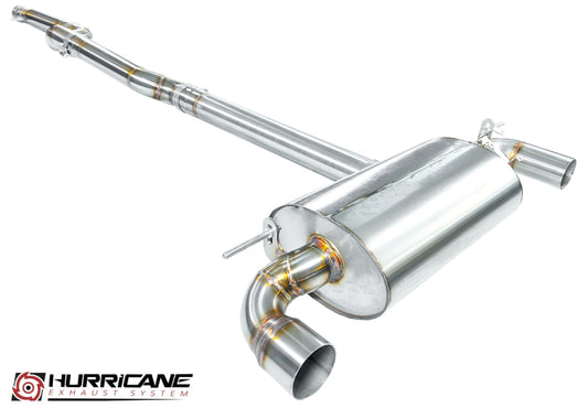LIGNE D'ÉCHAPPEMENT DUPLEX APRÈS CATA HURRICANE, M140i