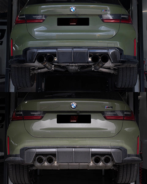 SYSTÈME D'ÉCHAPPEMENT SPORT DUPLEX EGO-X, M3-M4 G8X