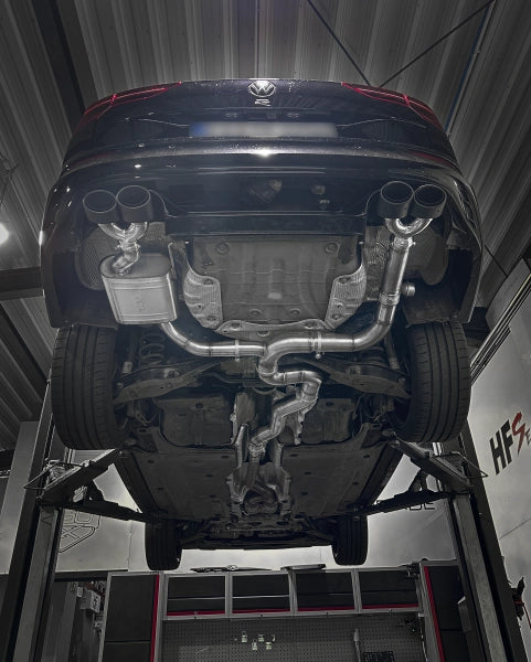 ÉCHAPPEMENT SPORT DUPLEX APRÈS FAP Ø 89MM EGO-X, GOLF 8R VARIANT