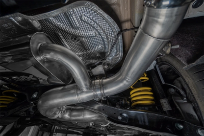 ÉCHAPPEMENT SPORT DUPLEX APRÈS FAP Ø 89MM EGO-X, GOLF 8R
