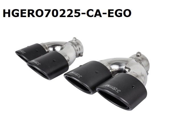 ÉCHAPPEMENT SPORT DUPLEX APRÈS FAP Ø 89MM EGO-X, GOLF 8R VARIANT