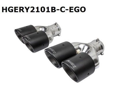 ÉCHAPPEMENT SPORT DUPLEX APRÈS FAP Ø 89MM EGO-X, GOLF 8R VARIANT