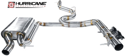 LIGNE D'ÉCHAPPEMENT DUPLEX APRÈS FAP HURRICANE Ø 89MM, CUPRA LEON ST 2021+ 2.0l TSI 228kW
