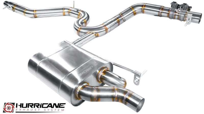 LIGNE D'ÉCHAPPEMENT DUPLEX APRÈS FAP HURRICANE Ø 89MM, CUPRA LEON ST 2021+ 2.0l TSI 228kW
