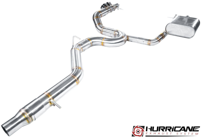 LIGNE D'ÉCHAPPEMENT DUPLEX APRÈS FAP HURRICANE Ø 89MM, CUPRA LEON ST 2021+ 2.0l TSI 228kW