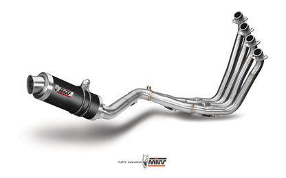 Ligne complète MIVV GP 4-1 Honda CB 650 F 2014-18 (inox/carbone) homologuée