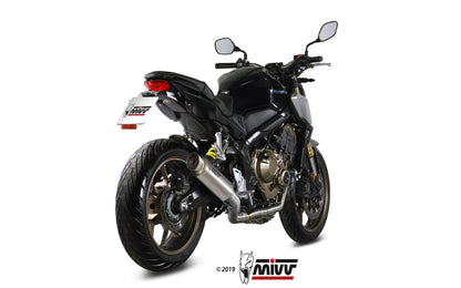 Ligne complète MIVV GP Pro 4-1 Honda CB 650 R 2019-23 (inox/titane) homologuée