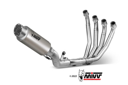 Ligne complète MIVV GP Pro 4-1 Honda CBR 650 R 2019-23 (inox/titane) homologuée