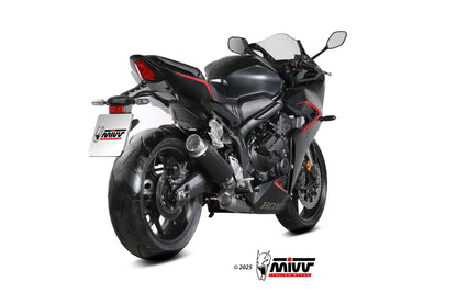 Ligne complète MIVV GP Pro 4-1 Honda CBR 650 R 2019-23 (inox noir mat) homologuée