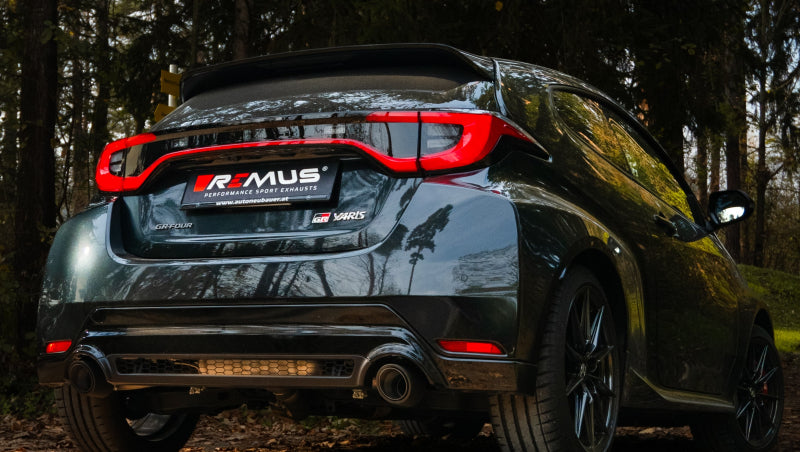 SYSTÈME ÉCHAPPEMENT SPORT DUPLEX APRÈS FAP Ø 70MM REMUS, Yaris GR 2024+