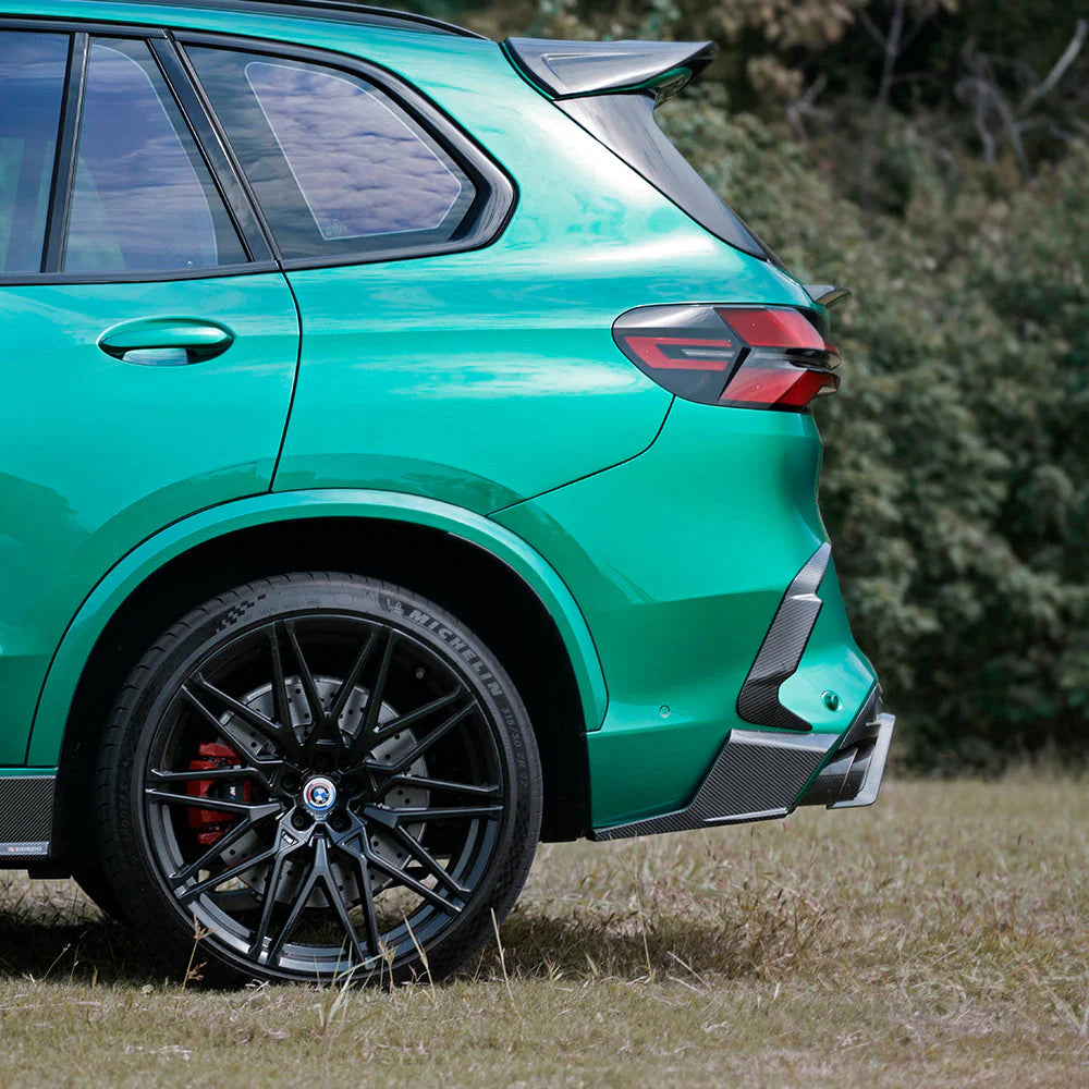Garnitures pare-chocs arrière carbone SQ, Bmw X5M F95 LCI