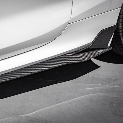 Bas de caisse carbone SQ, Bmw M8 F91/F92/F93