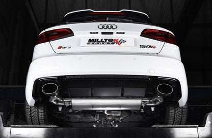 AUDI RS3 2015-2016 SPORTBACK - LIGNE D'ÉCHAPPEMENT DUPLEX APRÈS CATA MILLTEK