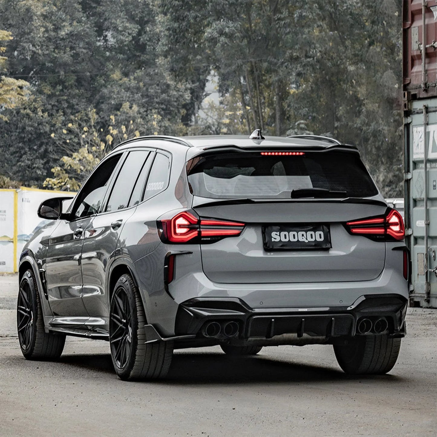 Becquet de toit carbone SQ, Bmw X3M F97