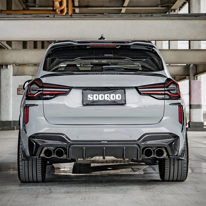 Diffuseur carbone SQ 3p, Bmw X3M F97 LCI