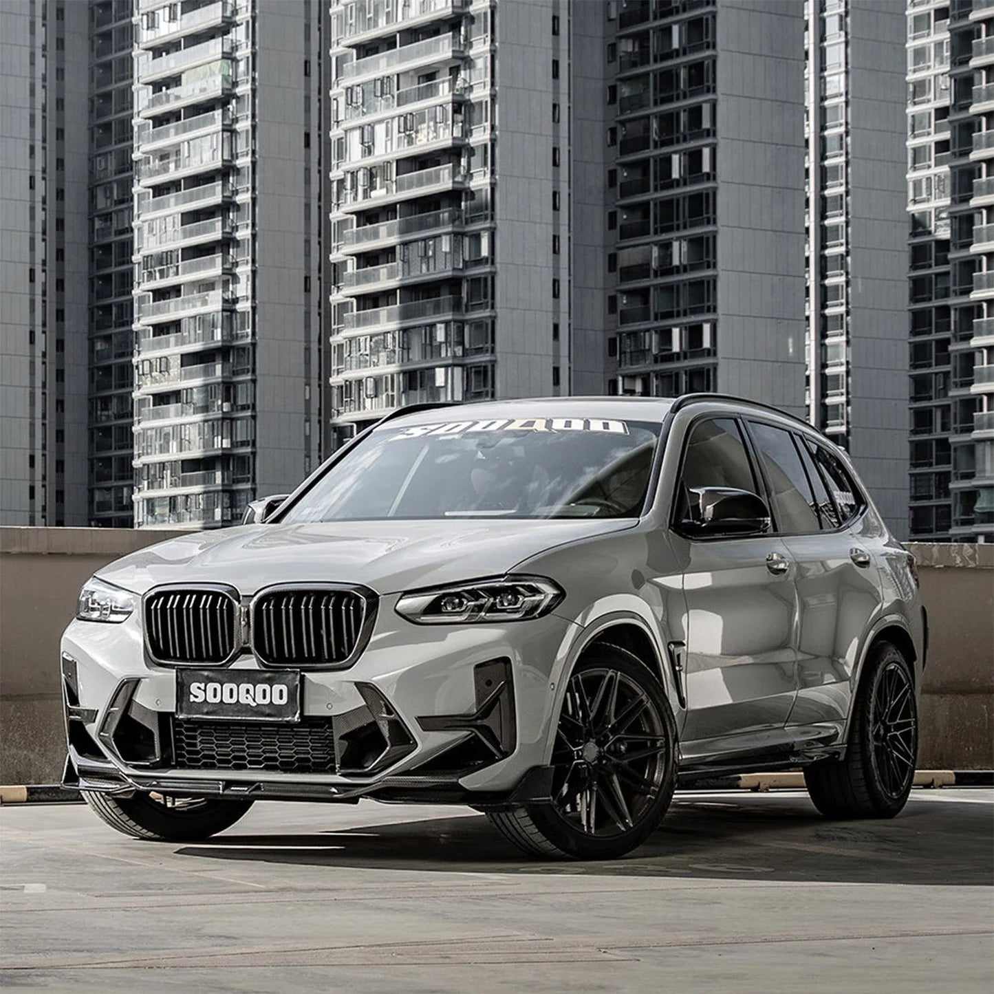 Bas de caisse carbone SQ, Bmw X3M-X4M F97-F98