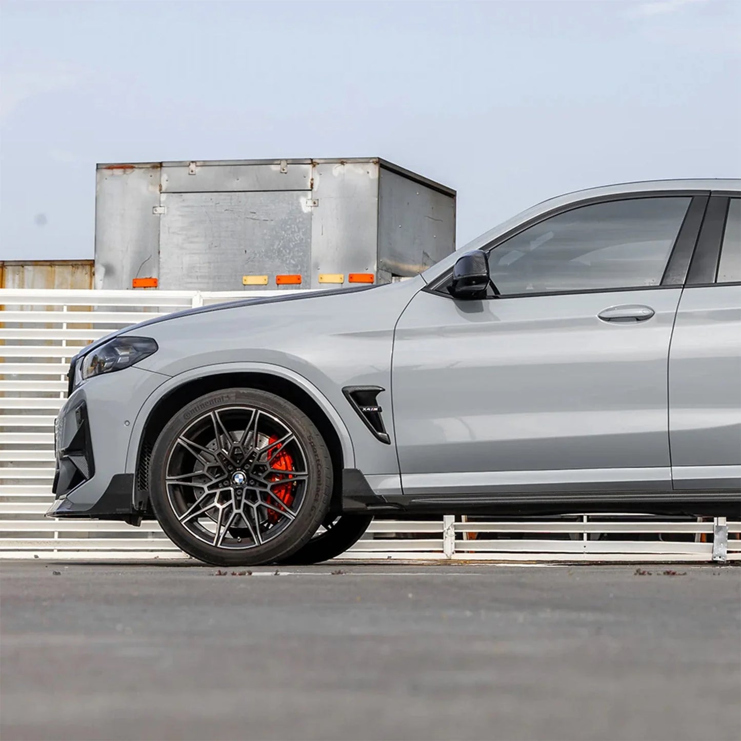Bas de caisse carbone SQ-B, Bmw X3M-X4M F97-F98 LCI