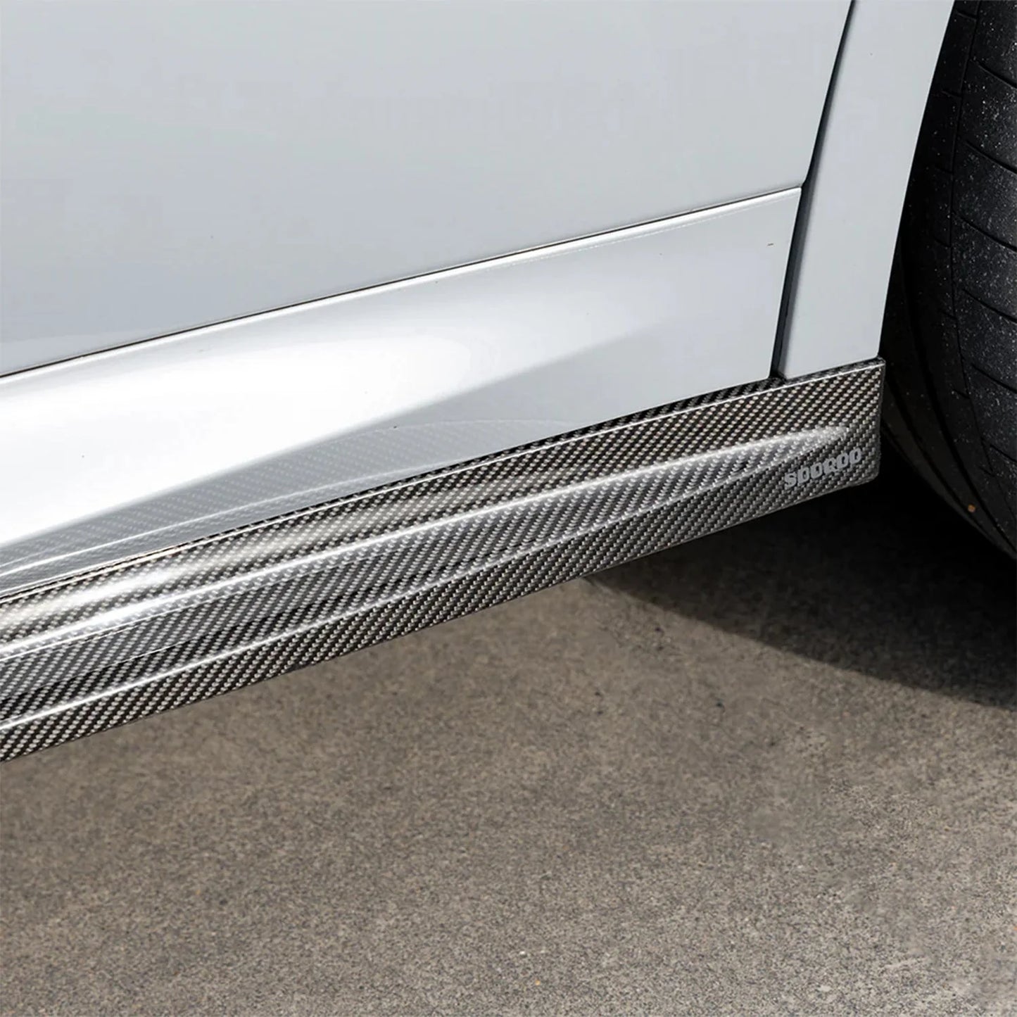 Bas de caisse carbone SQ-B, Bmw X3M-X4M F97-F98 LCI