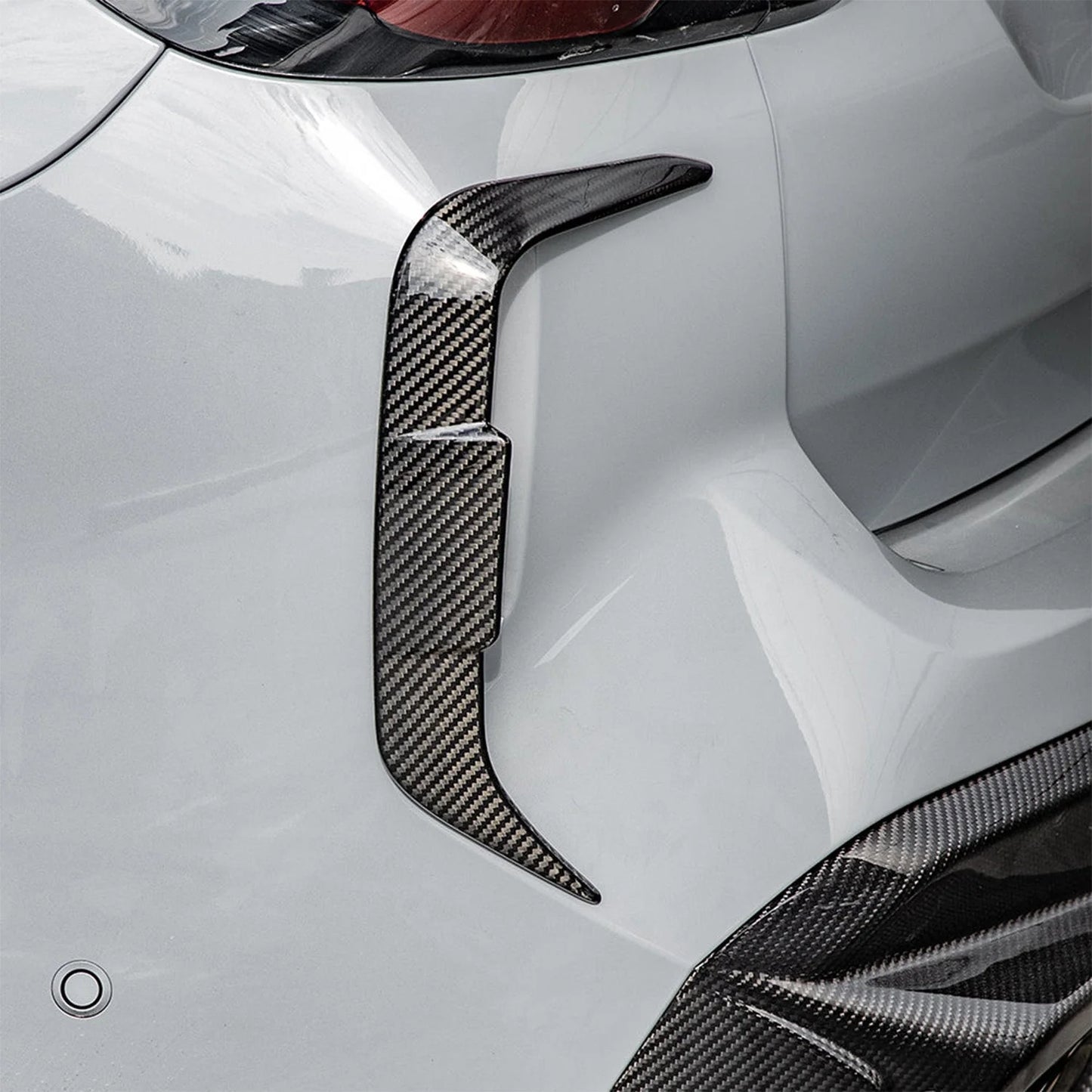 Canards pc. arrière carbone SQ, Bmw X3M F97