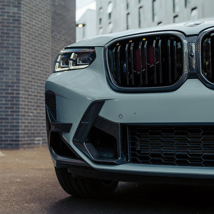 Conduits d'air avant carbone SQ1, Bmw X3M-X4M F97-F98 LCI
