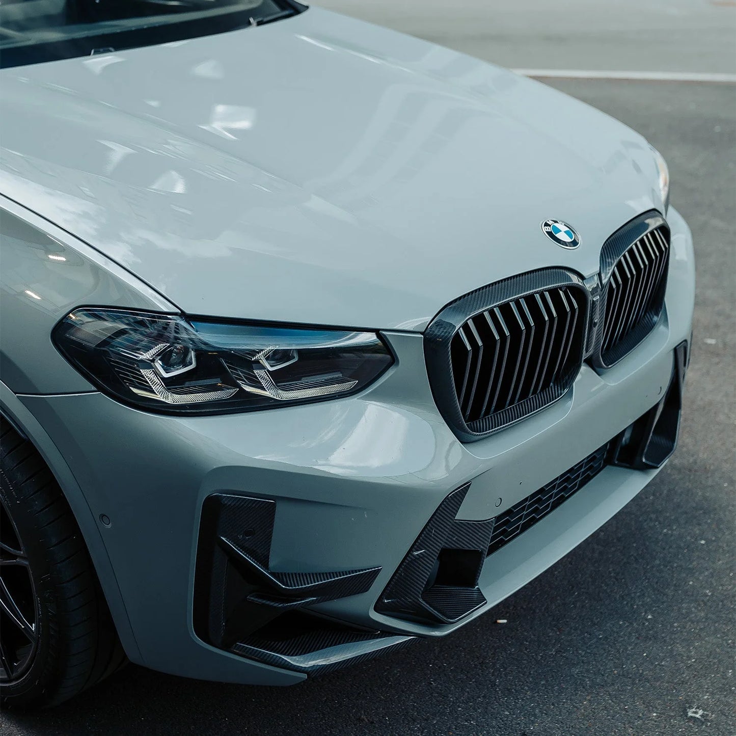 Conduits d'air avant carbone SQ1, Bmw X3M-X4M F97-F98 LCI