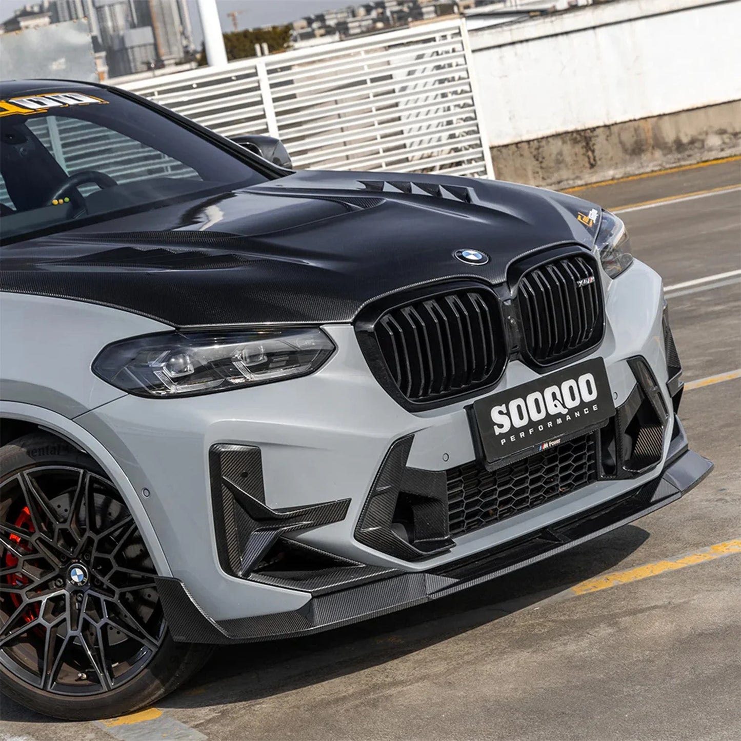 Lame avant carbone SQ-B, Bmw X3M-X4M F97-F98 LCI