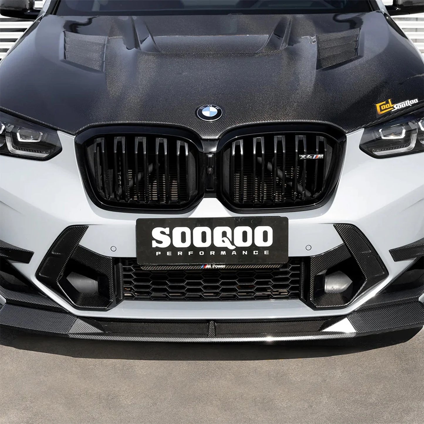 Lame avant carbone SQ-B, Bmw X3M-X4M F97-F98 LCI