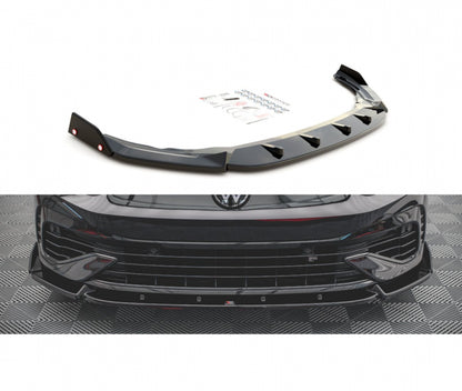 Lame avant avec ailerons Maxton V2, Golf 8R