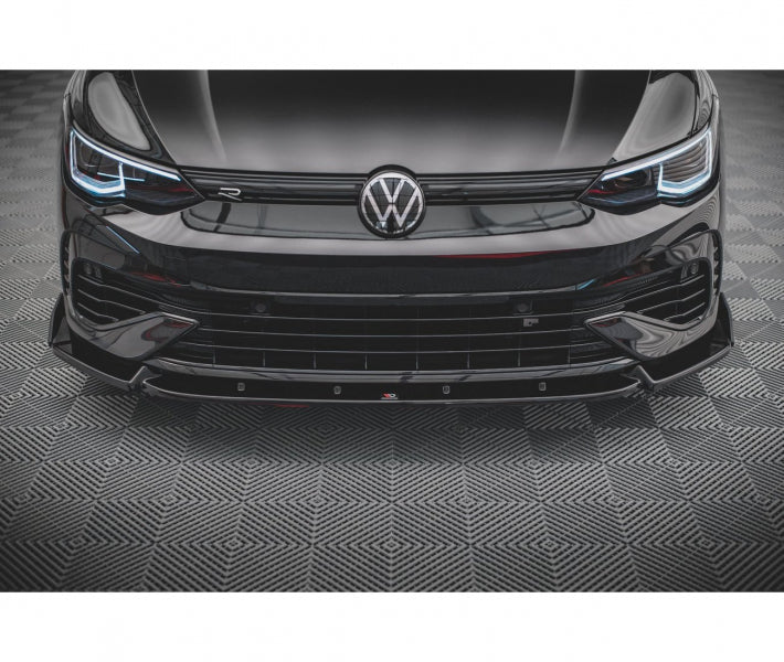 Lame avant avec ailerons Maxton V2, Golf 8R