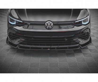 Lame avant avec ailerons Maxton V2, Golf 8R