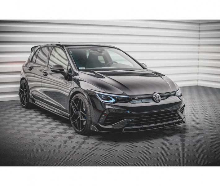 Lame avant avec ailerons Maxton V2, Golf 8R