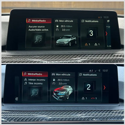 Graphiques de véhicule personnalisés, iDrive 6