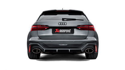 Audi RS6 C8 - LIGNE D'ÉCHAPPEMENT SPORT DUPLEX AKRAPOVIC, 2019+