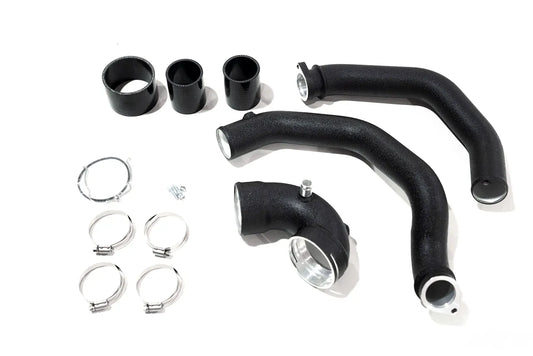 Aulitzky - Charge & Boost Pipe Aluminium noir, BMW M2/M3/M4 C/CS F87/F80/F82/F83 - S55