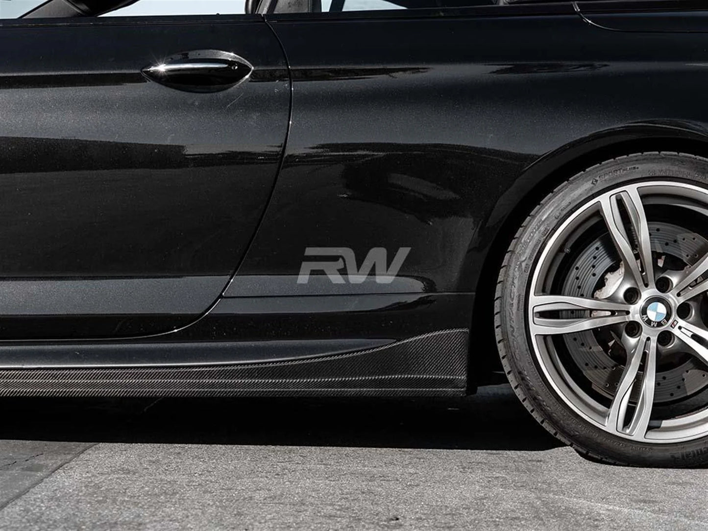 Bas de caisse carbone CF, Bmw M6