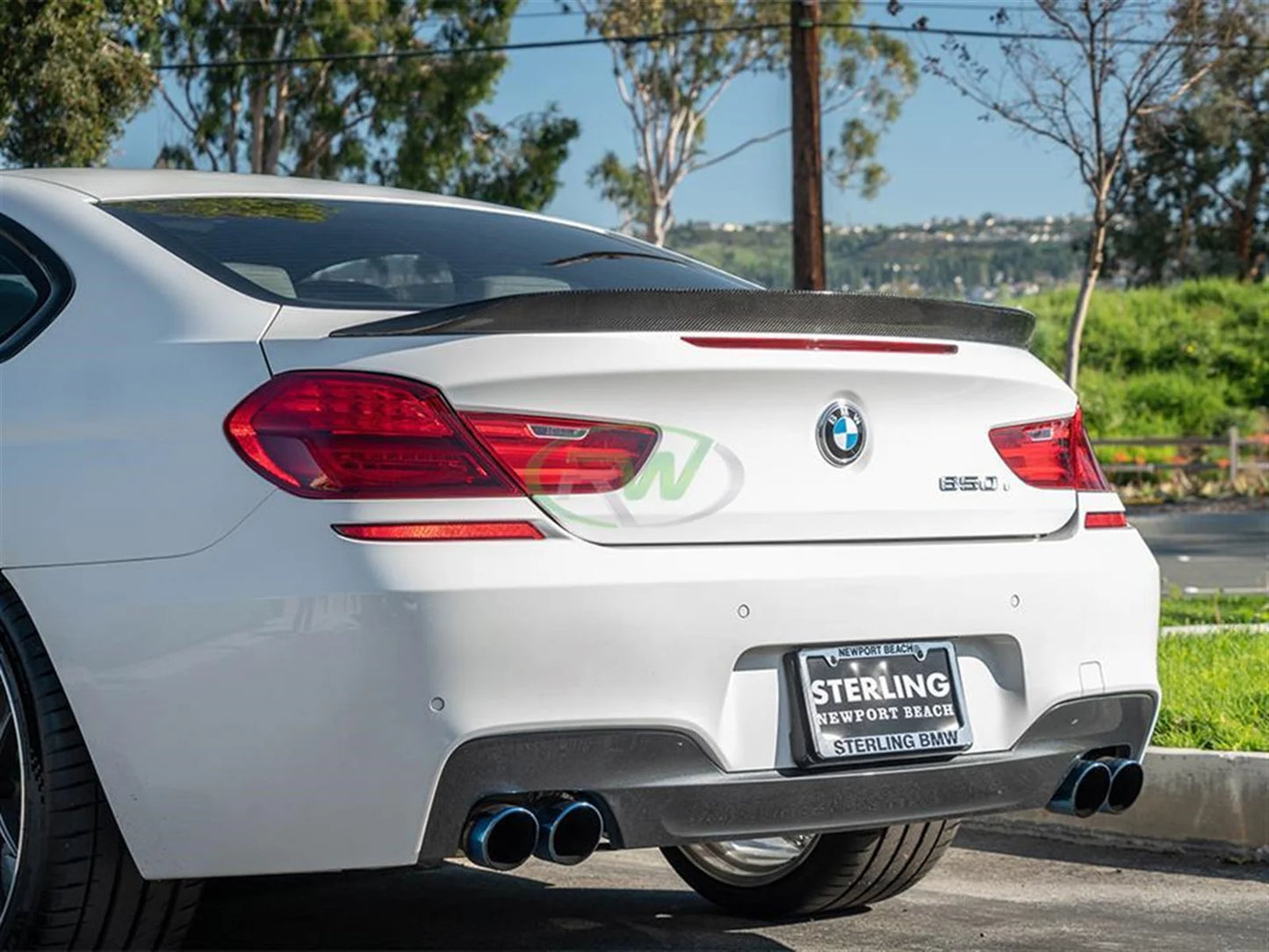 Becquet carbone Trunk, Bmw M6