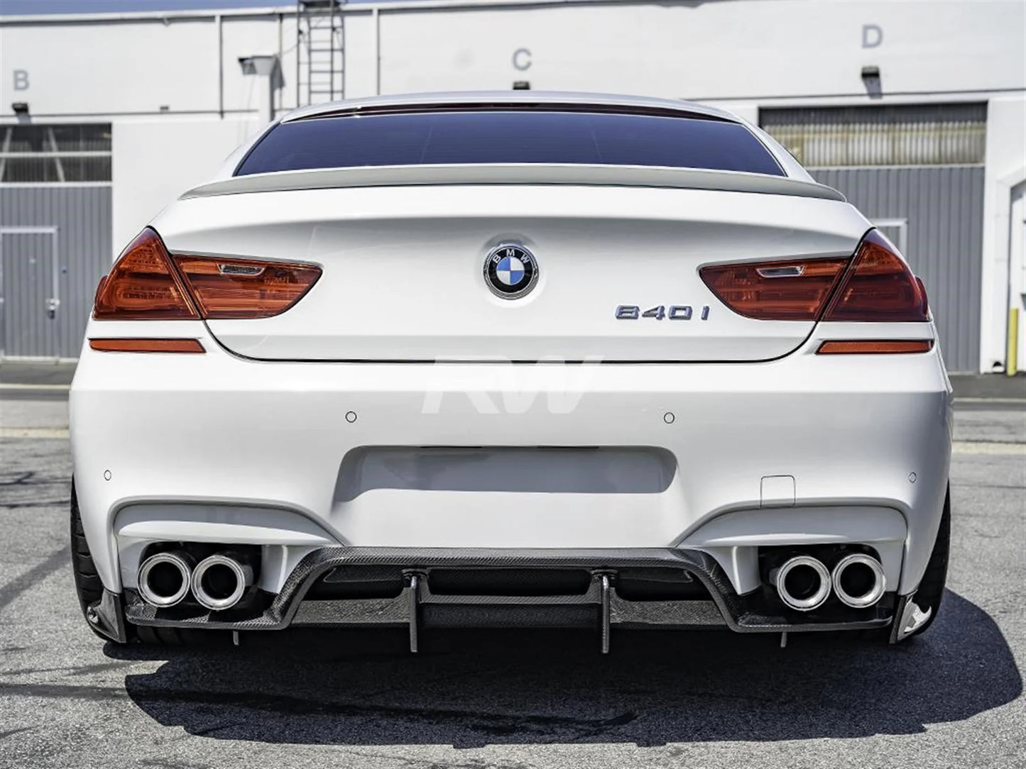 Diffuseur carbone GTX, Bmw M6