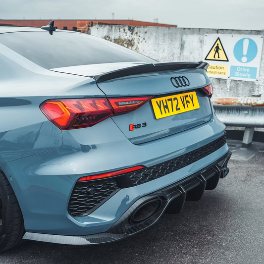 DIFFUSEUR CT CARBON, AUDI RS3 8Y SALOON