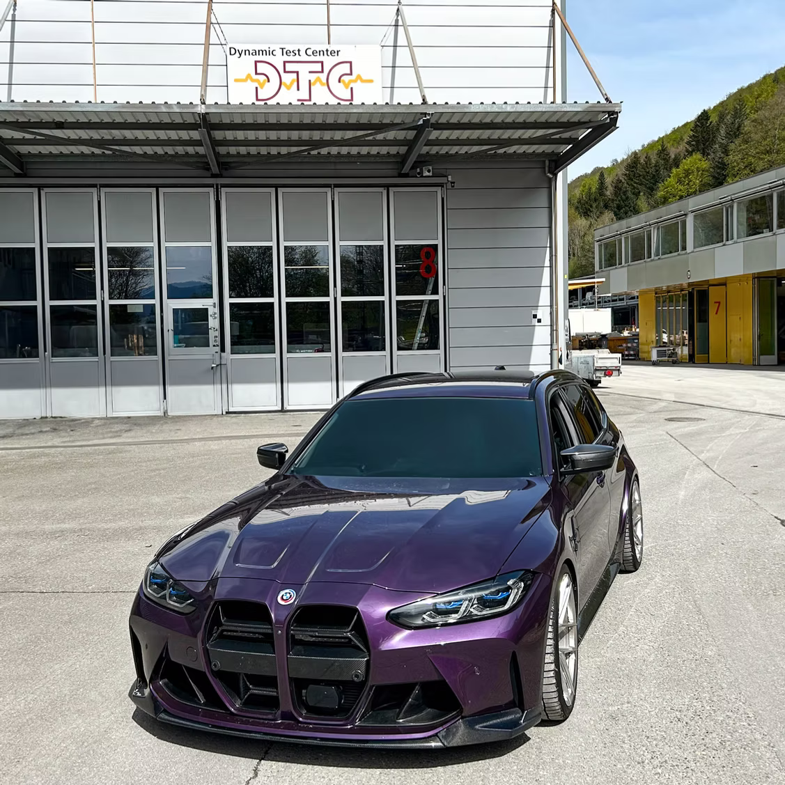 Calandre carbone CT avec acc, BMW M3/M4 G8X - Style CSL
