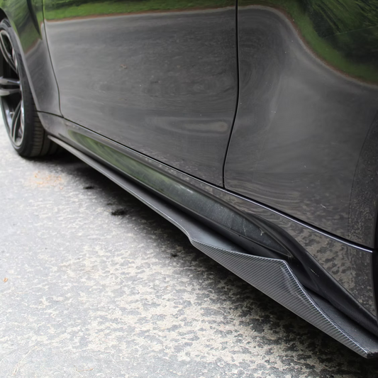 BAS DE CAISSE LATÉRAUX CARBONE CT BMW M2 F87 - STYLE MT
