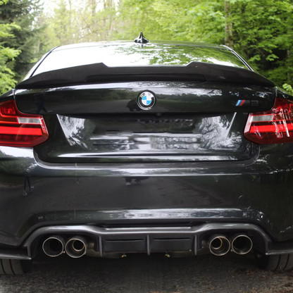 Diffuseur en carbone CT, BMW M2 F87 - Style MT