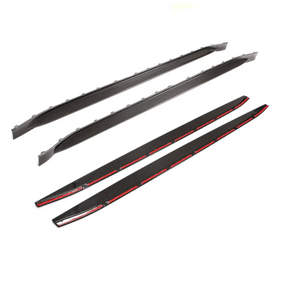 BAS DE CAISSE LATÉRAUX CARBONE CT, BMW M3/M4 G8X - CT DESIGN - REMPLACEMENT ET EXTENSION