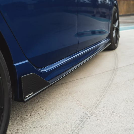 Jupes latérales carbone CT, VW Golf 8 R - CT Design