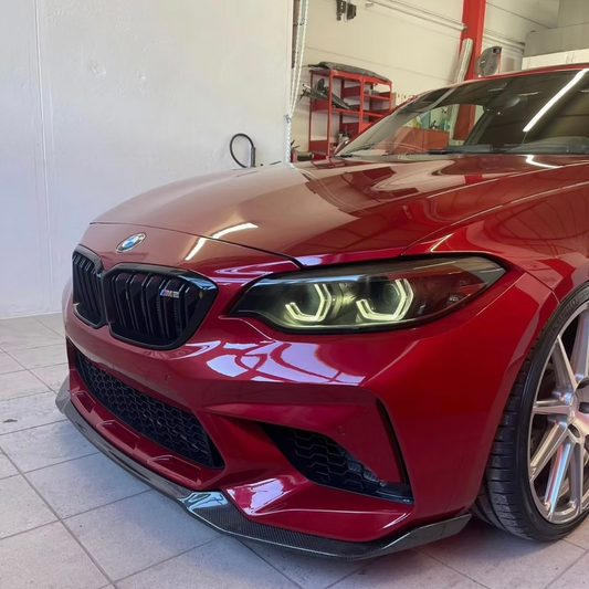 Lame avant carbone CT, BMW M2C F87 - Style CS