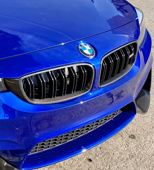 Grilles - calandre avant carbone CT, BMW M3/M4 F8X