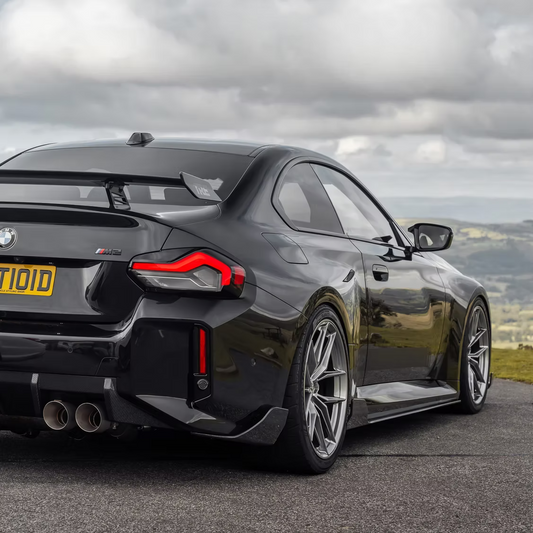 AILETTES PARE-CHOCS ARRIÈRE CARBONE TRE, BMW M2 G87 - STYLE TR87