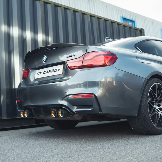 Diffuseur carbone CT, BMW M3/M4 F8X - Style MP
