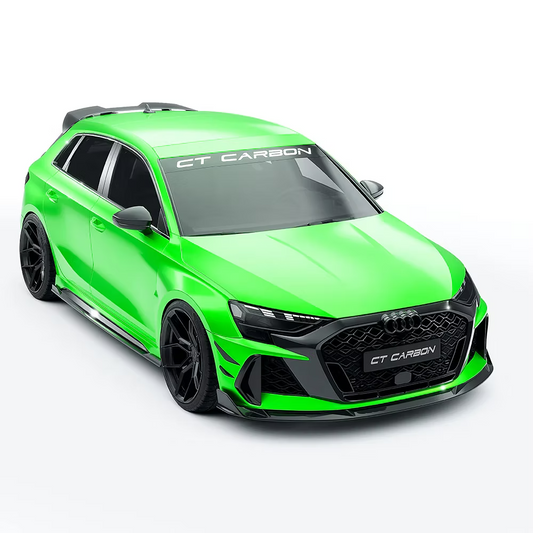 KIT COMPLET CARBONE SPORTBACK AUDI RS3 25 + 8Y - CT DESIGN