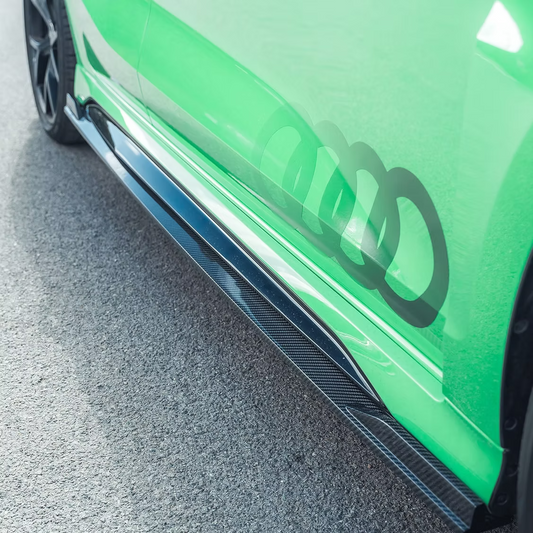 BAS DE CAISSE LATÉRAUX CARBONE CT, AUDI RS3 8Y - CT DESIGN